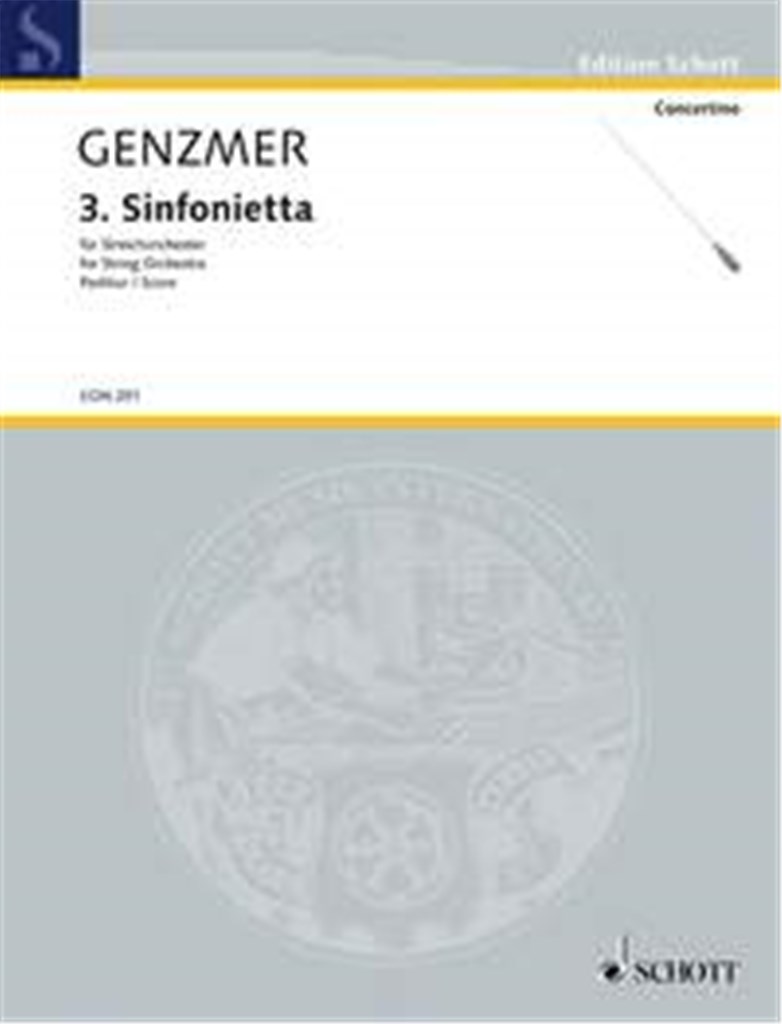 3rd Sinfonietta GeWV 133